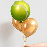 Toyvian 10 Stück Grüner Tennis-Party-Ballon Tennisball Große Luftballons Tennis-Party-Dekoration Für Sport-Motto-Geburtstag Frauen Männer Dekoration Partyzubehör 45 7 Cm