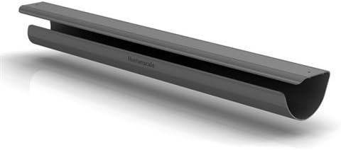 NeatLinks, Humanscale Large 17" - Under Desk Cable Management, Material: 100% Recyclable Plastic, Dimensions: Diameter: 3.6" x 17"L, Color: Black, Qty: 1