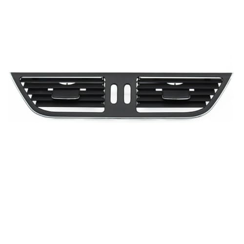 Grille ventilation centrale tableau de bord avant Mercedes CLS W219 2007-2009 ABS noir