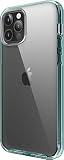 【elago】 iPhone12Pro / iPhone12 対応 ケース 耐衝撃 クリア 携帯ケース 衝撃 吸収 ハイブリッド 薄型 スリム 透明 ハード タフ カバー 対衝撃 シンプル スマホケース [ iPhone12 Pro/iPhone 12 / アイフォン12プロ / アイフォン12 対応 ] HYBRID CASE ミント