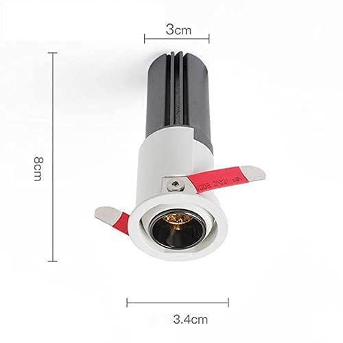 Projecteur downlight lampe d'appoint encastré chic pour le plafond - 8