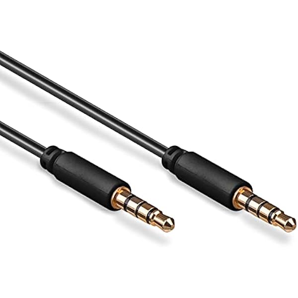 Goobay Avk 182-0300 Mini 63832 Kabel Jack, Czarny, 3 m