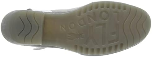 Fly London Women's Ankle-Strap Sandal, Silver Offwhite, 9.5 | Image 1