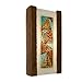 A-19 Abstract Wall Sconce Butternut & Multi Turquoise|RE103-BT-MTQ