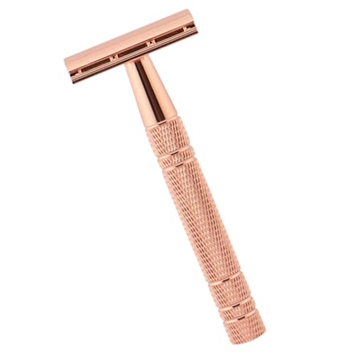 Healeved Old Style Manual Shaver Facial Hair Beard Metal Shaving Razor Safety Razor Men