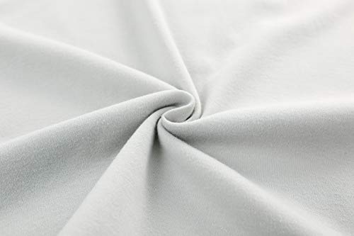 Big Girls Pajamas Set -Cute Bunny Long Sleeve and Pant Casual Loungewear Young PJS Size 12-16 (8, Grey&Blue(Cat))4