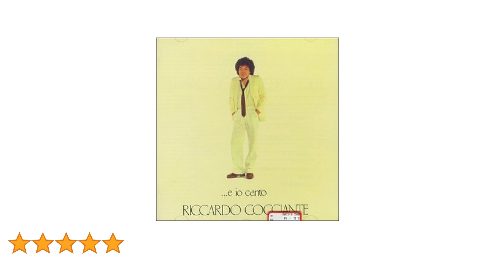 【中古】 E Io Canto RicardoCocciante 61Sj-rPk23L._UF1000,1000_QL80_.jpg