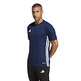 Cuello en V adidas TABELA 23 JSY T-Shirt, Team Navy Blue 2/White, Extra-Large Men\'s