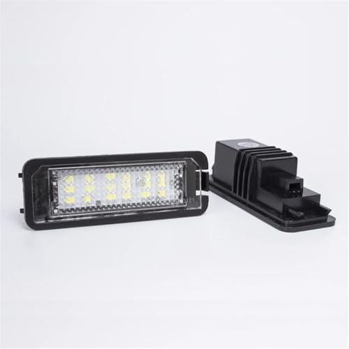 Luces de matrícula para VW Passat y Seat Leon ideales para conducción nocturna