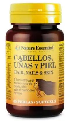 Natdiet NH Complex Piel Cabello Uñas en pack duplo de 120 perlas con aminoácidos azufrados