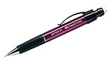 mit federnd gelagerter Mine Faber-Castell 130731 - Druckbleistift GRIP PLUS, Minenstärke: 0,7 mm, Schaftfarbe: rot metallic