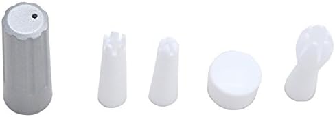 Nuvantee Cream Whipper Replacement Parts Kit - with 3 Decorating Nozzles & Aluminum Charger Holder - Compatible with Most Whipped Cream Dispensers