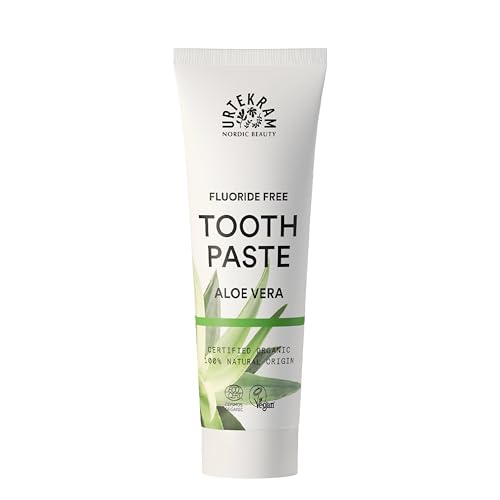 Dentifrice à l'aloe vera Urtekram gencives douloureuses solution naturelle et sans fluorure