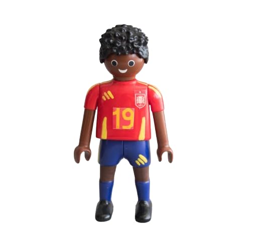 Click playmobil customizado Lamile Yamal Selección de futbol Eurocopa