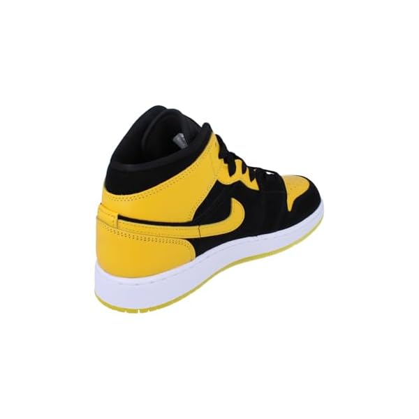 AIR JORDAN 1 MID (GS) "STARFISH/BLACK-WHITE-SAIL" - Image 4