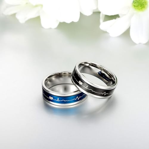 Anneau bague acier inoxydable spinner robuste et design moderne - 2