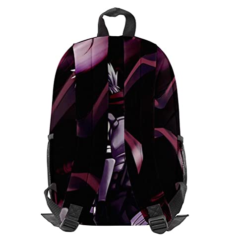TOYHAO Mochila Naruto Anime Japonês Mochila e Estojo de Viagem Presentes para Adolescentes Estudante
