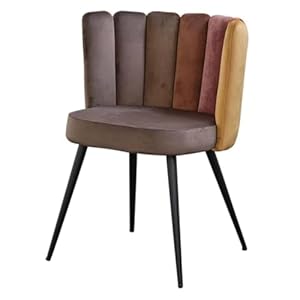 Designer Stuhl Jada – Esszimmerstuhl & Schminktisch Stuhl | Bezug Schreibtischstuhl, Stühle Braun, Küchenstuhl, Lounge Chair, Dining Chair | Modern, Vielseitig als Sitzgelegenheit, Esszimmerstühle