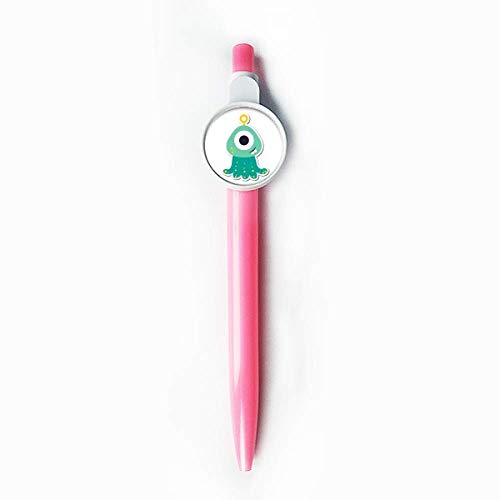Stylo à bille rétractable bleu univers cadeau original pour passionné d'espace
