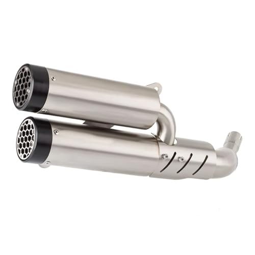 Pot echappement moto avec DB Killer amovible pour optimiser le son de votre GTS 250