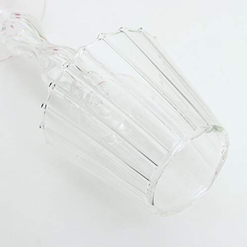 Besportble R10024T28BCH8E00NH Home Decor Glass Tea Light Candle Holder Desk Lamp Shaped Candle Holder Table Centerpiece Decor For Wedding Valentines Day New Year Dining Room Decor Wedding Decor thumb #3