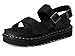 Dr. Martens Women's Ankle Strap Sandal, Black Athena, 7