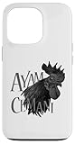 Installation facile Ayam Cemani - Coq - Poules Coque pour iPhone 13 Pro