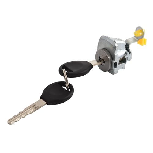 Cilindro de bloqueo izquierdo plateado de metal H0601-JM00A para Rogue 8