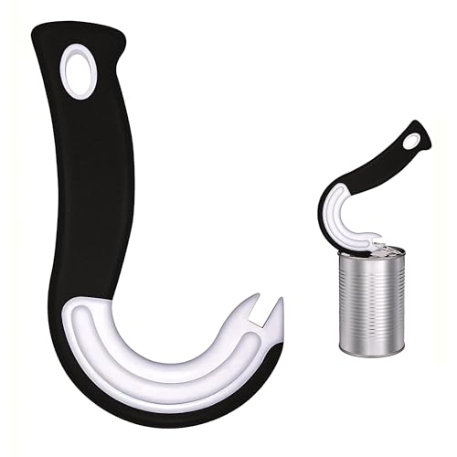 1PC Ring Pull Can Opener Aid Strong and Durable Safe and Non Toxic Can Openers for Arthritic Hands Easy to Use Comfortable and Non Slip Ring Pull Opener for Weak Hands Tin Openers That Work