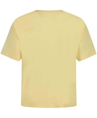 Image of Roxy Girls' Short Sleeve Oversized Fit Logo Tee, Crew Neck Graphic T-Shirt, Soft & Comfortable