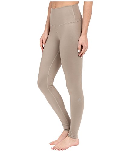 Alo Yoga Women's High Waist Airbrush Legging, Gravel Glossy, L