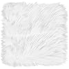 Amazon.com: WLLHYF 10 Inches Mini Square Faux Fur Rug, Small Fluffy ...