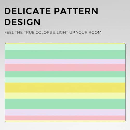 Cortinas para dormitorio y sala de estar con ojales decorativos a rayas 6