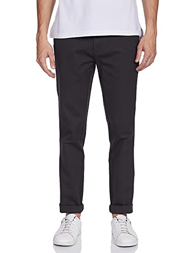 Image of Marks & Spencer Blue Harbour Mens Self Design Mid Rise Slim Fit Trouser