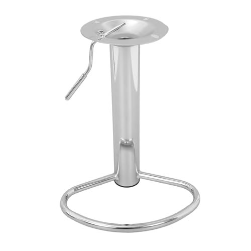 DOITOOL Bar Stool Supply Replacement Swivel Base with Foot Rest Heavy Duty Bar Stool Swivel Pedestal for Home Bars Pubs and Cafes Integrated Electroplated Design Easy Installation and Use