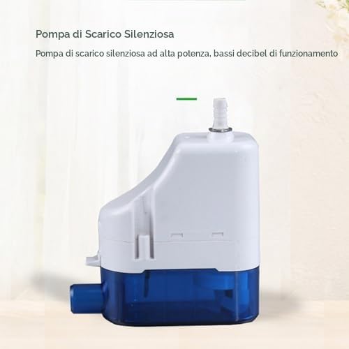 Pompa Condensa Automatica per Climatizzatori 100-230v Scarico Acqua per Unità Muro Soffitto Portatile Sollevamento