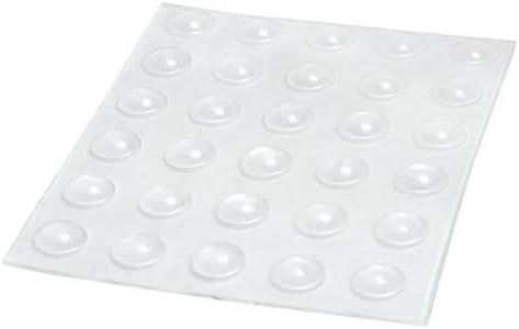 20 Small Transparent Round Bumps by MAGNIFYING AIDS