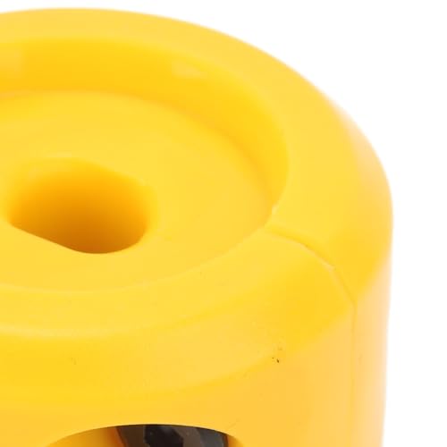 Seilwinden-Hakenstopper, Gummi-Windenhaken-Stopper mit Sechskantschlüssel, Seilwinden-Stopper aus Gummi, Robuster Seilhaken für ATV, UTV, SUV, ORV, LKW (YELLOW)