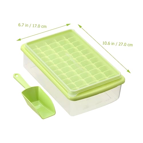 Cubitera plegable de plástico con tapa LABRIMP color verde miniatura 6