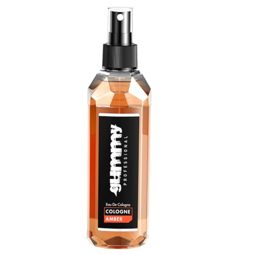 Gummy Amber Eau de Cologne Spray 400 ml – Acqua profumata After Shave – Acqua da barba unisex con profumo di ambra di lunga durata – Barber Cologne per uomini e donne