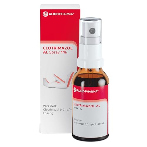 ALIUD PHARMA Clotrimazol AL Spray 1%, 30 ml: Antimykotikum zur Behandlung von Pilzinfektionen an Haut und Füßen
