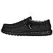 HEYDUDE - Wally Canvas Herren - Slip on Schuhe - Mokassin Stil, Black/Black, 43 EU HEYDUDE günstig Kaufen-HEYDUDE - Wally Canvas Herren - Slip on Schuhe - Mokassin Stil, Black/Black, 43 EU