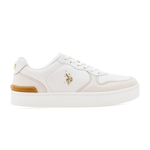 Image of U.S. Polo ASSN. Ingrid Black Sneakers Shoes with Premium Upper