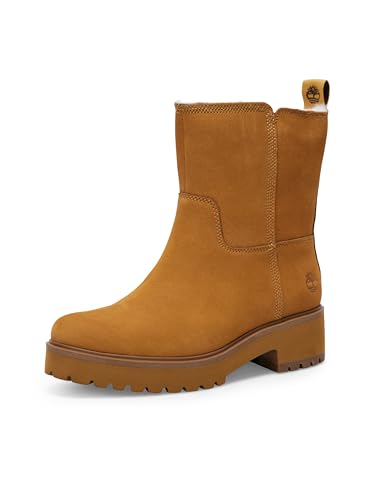 Timberland Carnaby Cool Basic Warm Pull On WR Botas de moda para Mujer, Wheat, 38 EU