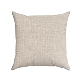 Almofadas Linho Cru 45x45cm com Zíper e Enchimento (1)