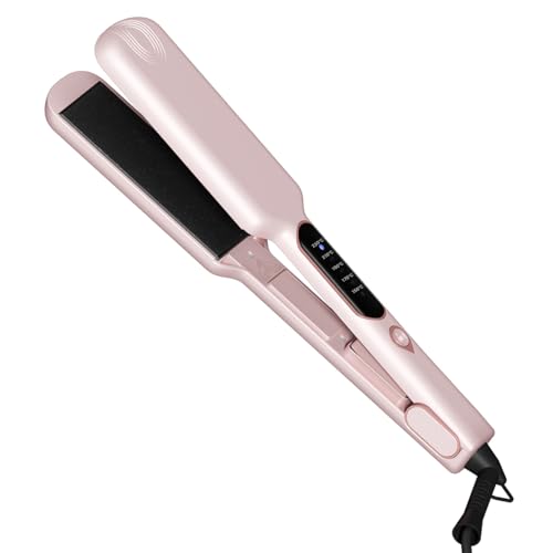 Plancha de pelo con temperatura ajustable 50mm miniatura 2