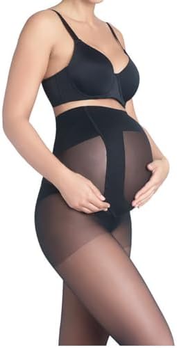 Penti 9 Ay 10 Gün Kadın - Hamile Külotlu Çorap Ve İç Çamaşırı, Siyah (Siyah 500), 40/41 (Üretici Ölçüsü: 3)