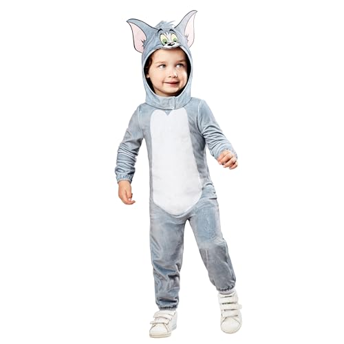 Disfraz Tom Cat para niños 4T unisex miniatura 1