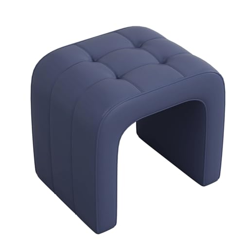 Taburete de maquillaje, silla de tocador sin brazos para escritorio de maquillaje y baño, diseño encantador, multiusos para dormitorio y baño