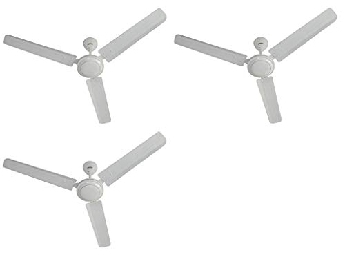 Image of Usha Aero Style 1200mm Ceiling Fan (White) Pack of 3